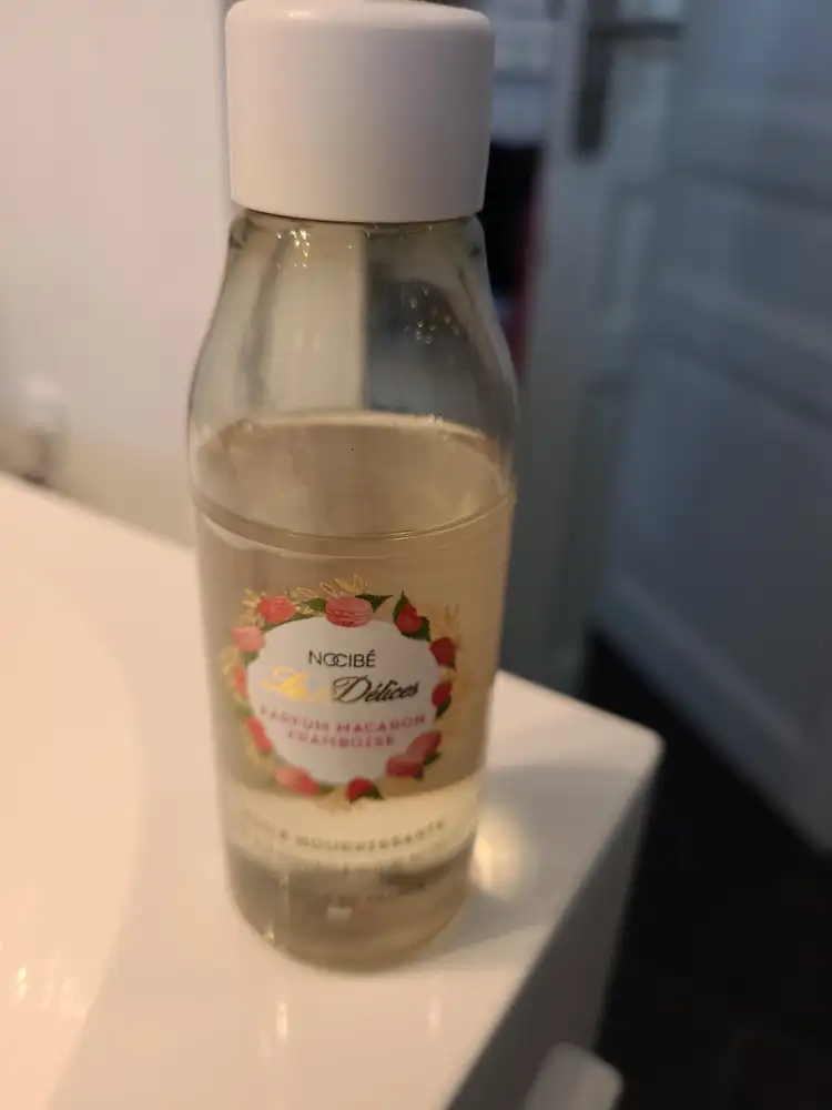 NOCIBÉ - Les délices - Huile nourrissante parfum macaron framboise