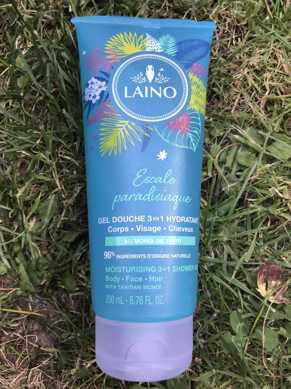 LAINO - Escale Paradisiaque - Gel douche 3 en 1 hydratant  