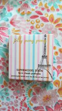 JELLY PONG PONG - Supermodel stain - Pommade teinté pour les lèvres et les joues