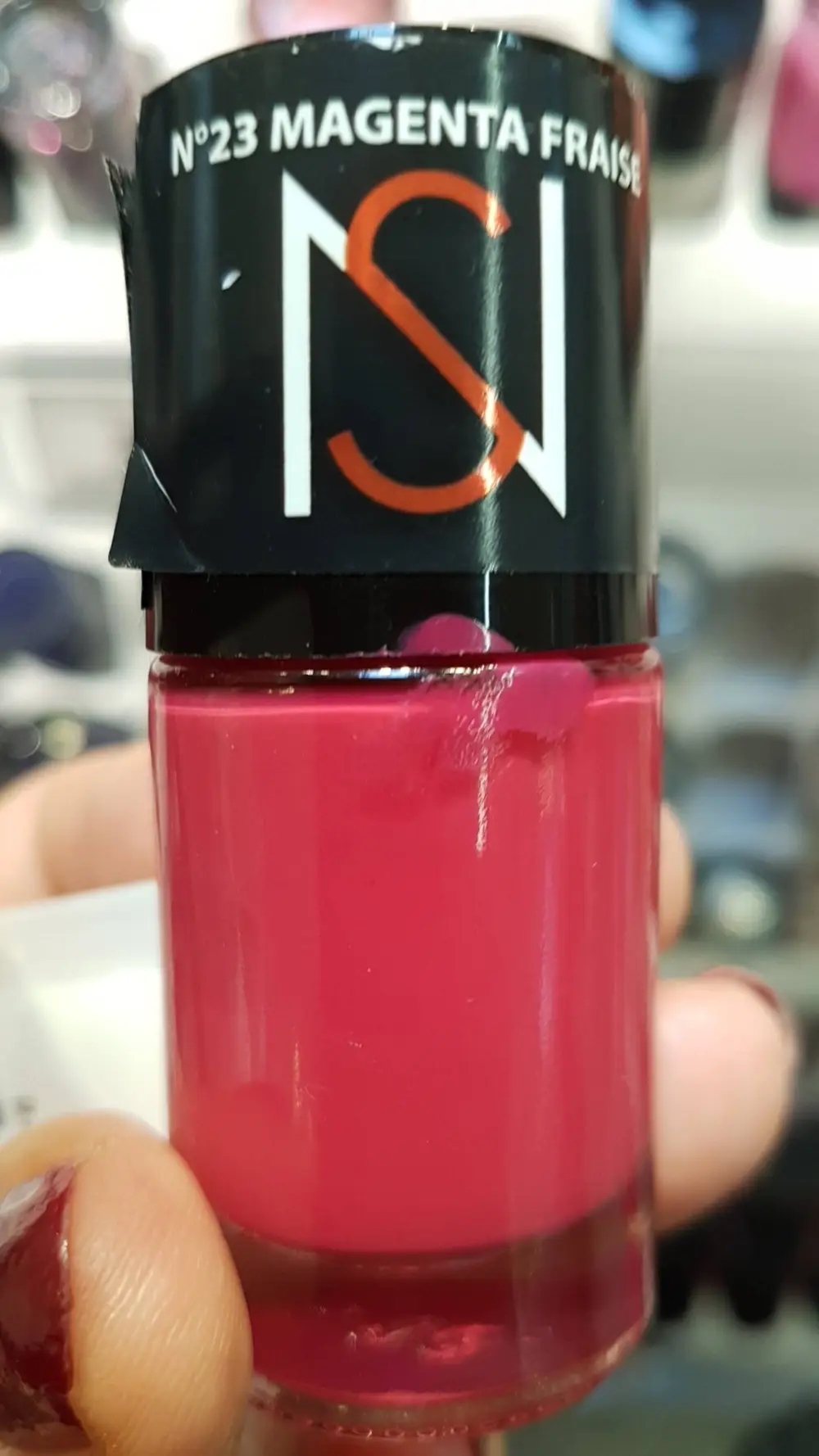 EUROP COSMETICS - Vernis à ongles 23 mangenta fraise