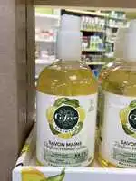 GIFRER - Savon mains parfum verveine citron