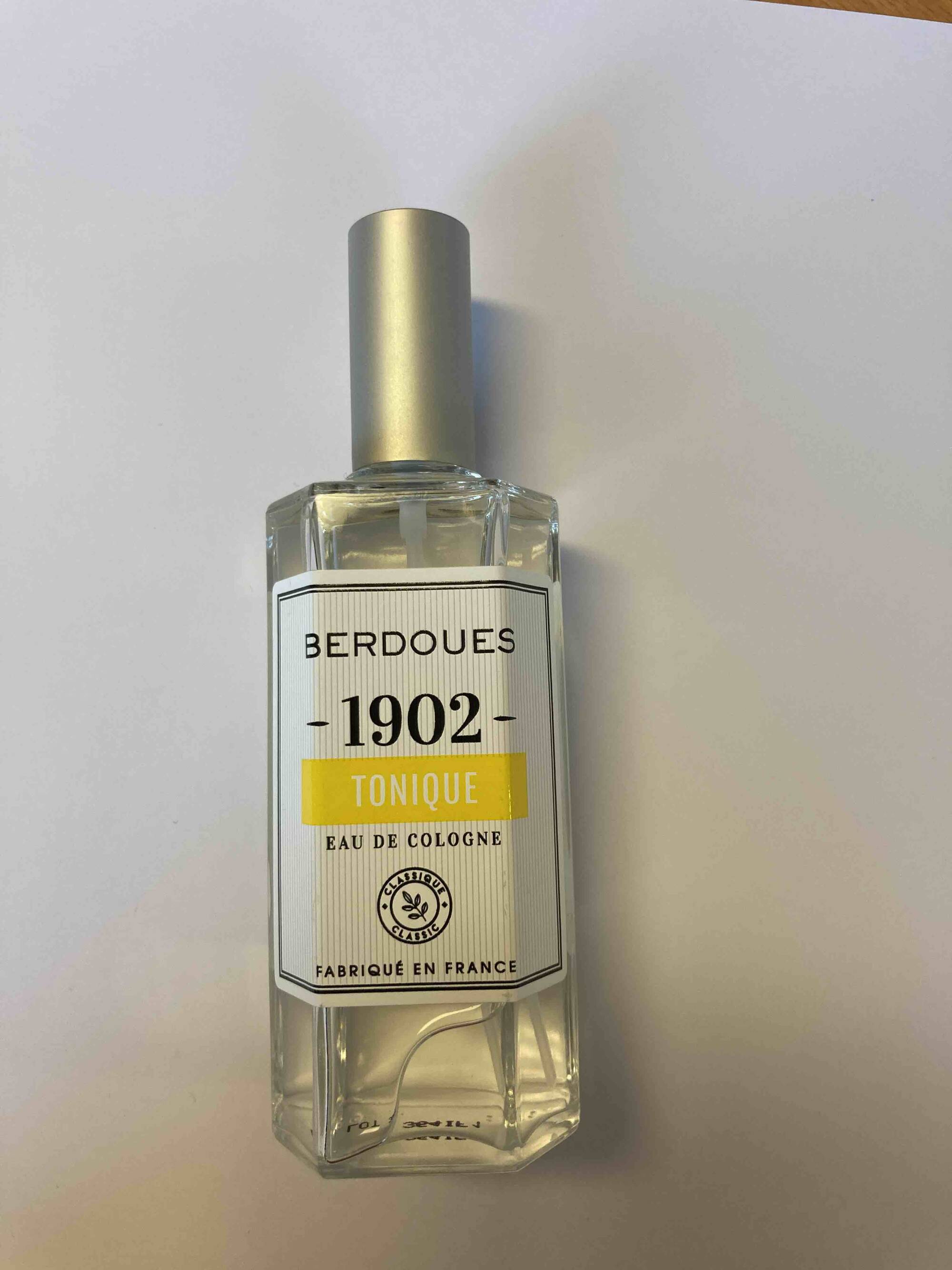 BERDOUES - 1902 Tonique - Eau de cologne