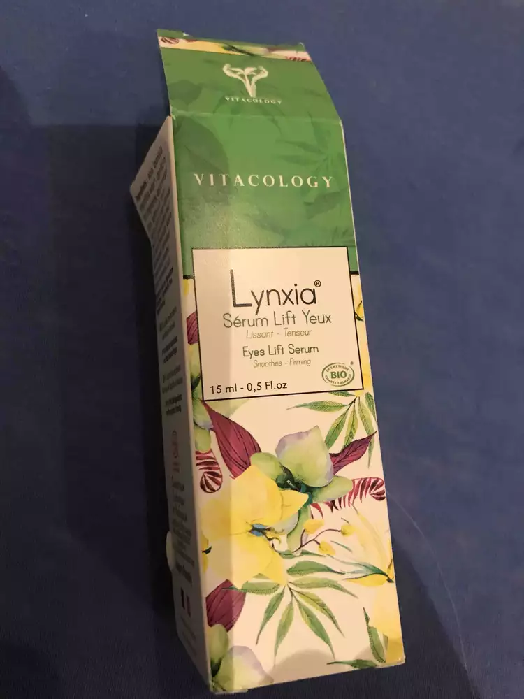 LYNXIA - Sérum lift yeux - Lissant et tenseur bio
