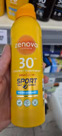 ZENOVA - Sunspray transparent sport spf30