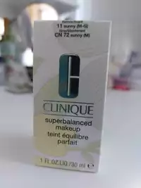 CLINIQUE - Superbalanced makeup teint équilibre parfait