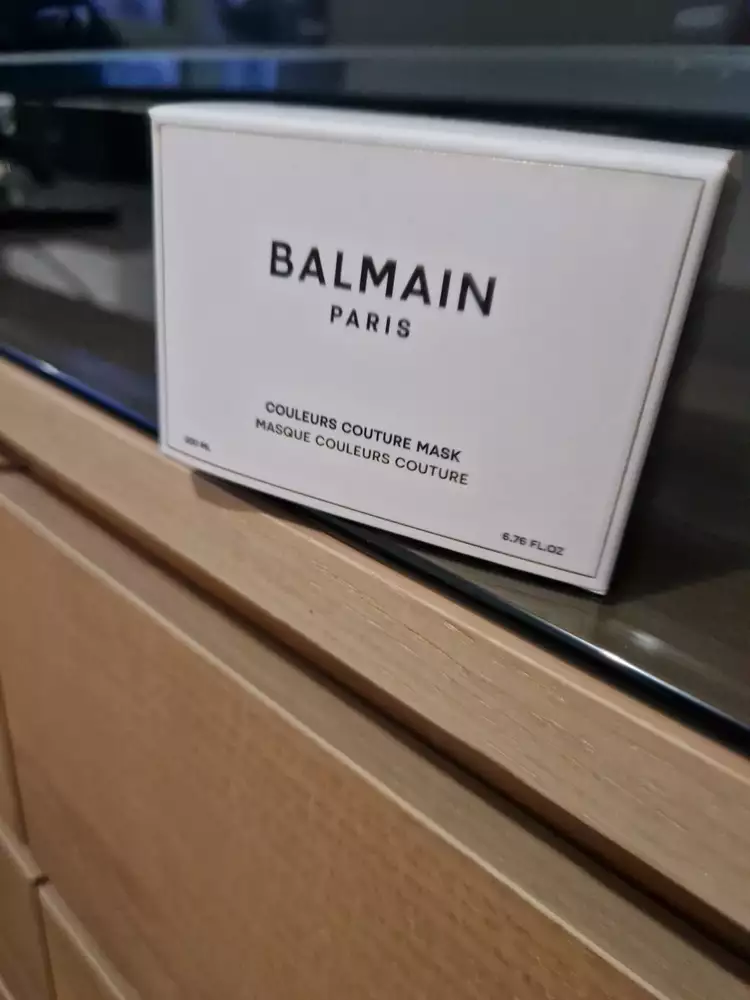 BALMAIN - Masque couleurs couture