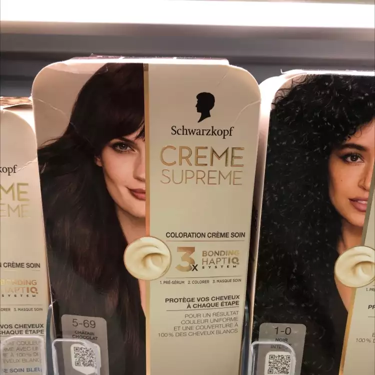 SCHWARZKOPF - Crème suprême - Coloration crème soin