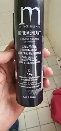 PATRICE MULATO - Shampooing noir d'aniline repigmentant