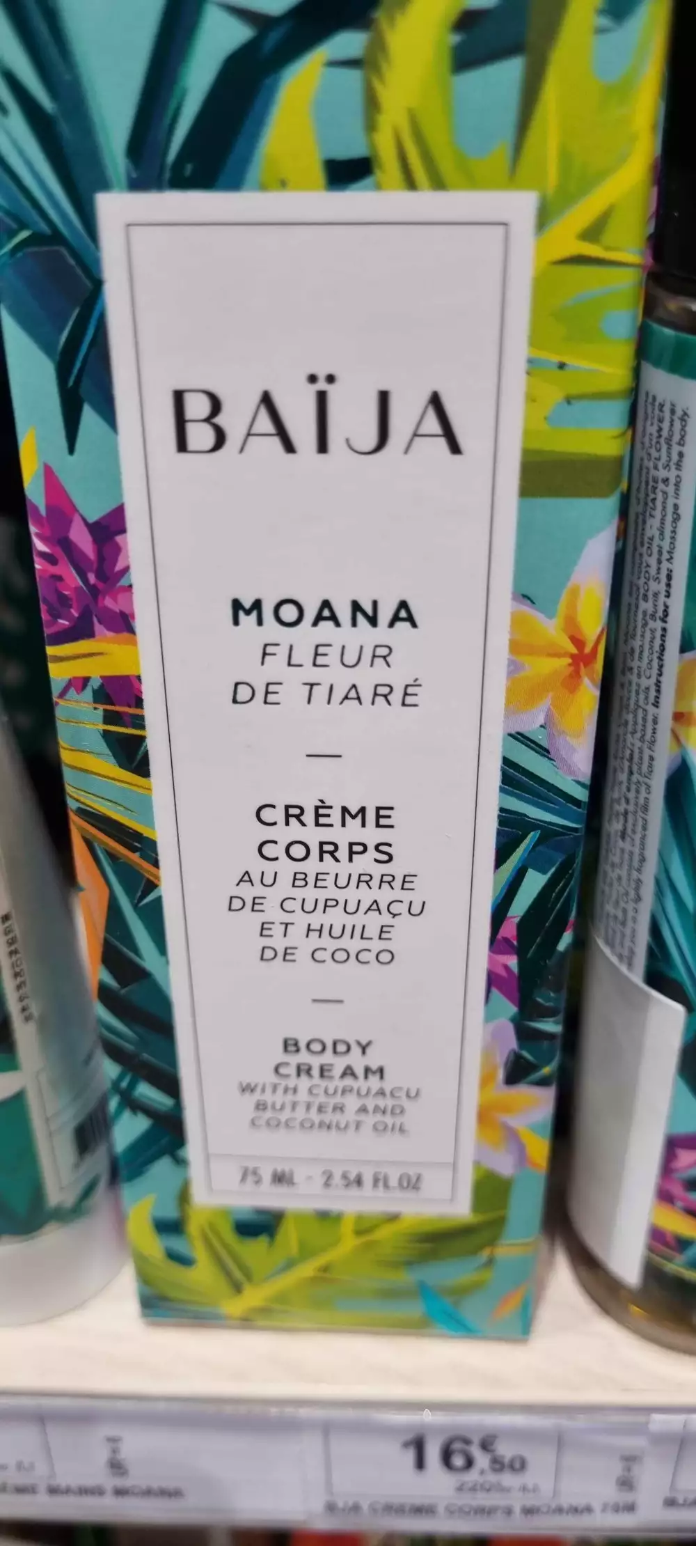 BAIJA - Moana - Crème corps fleur de tiaré