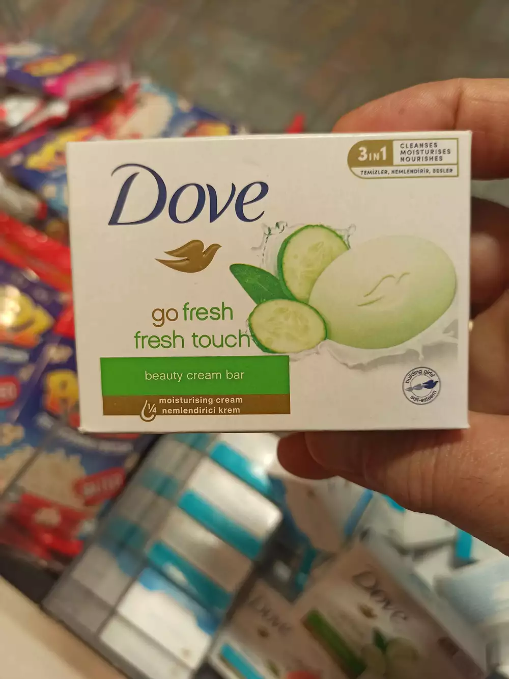 DOVE - Beauty cream bar go fresh touch