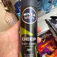 NIVEA MEN - Deep black carbon amazonia - Anti-transpirant 72h