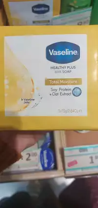 VASELINE - Total moisture - Healthy plus bar soap