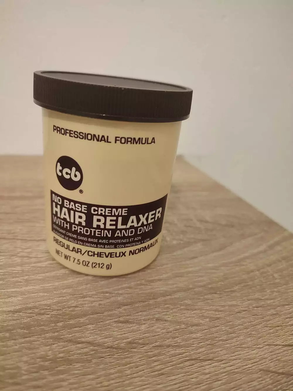 TCB - Défrisant crème sans base avec proteines et adn
