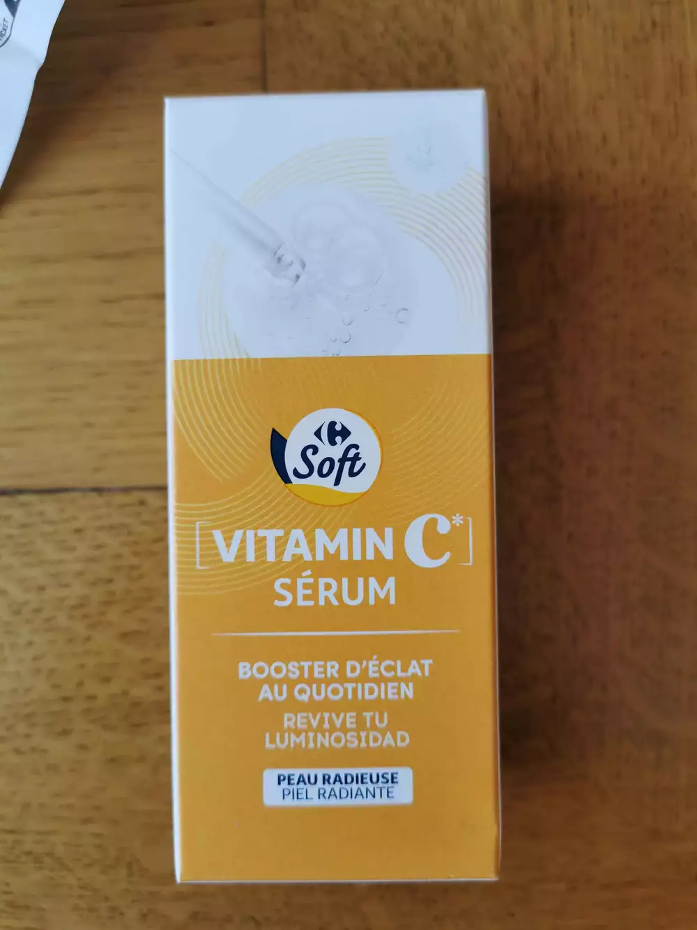 CARREFOUR SOFT - Vitamine C sérum booster d'éclat