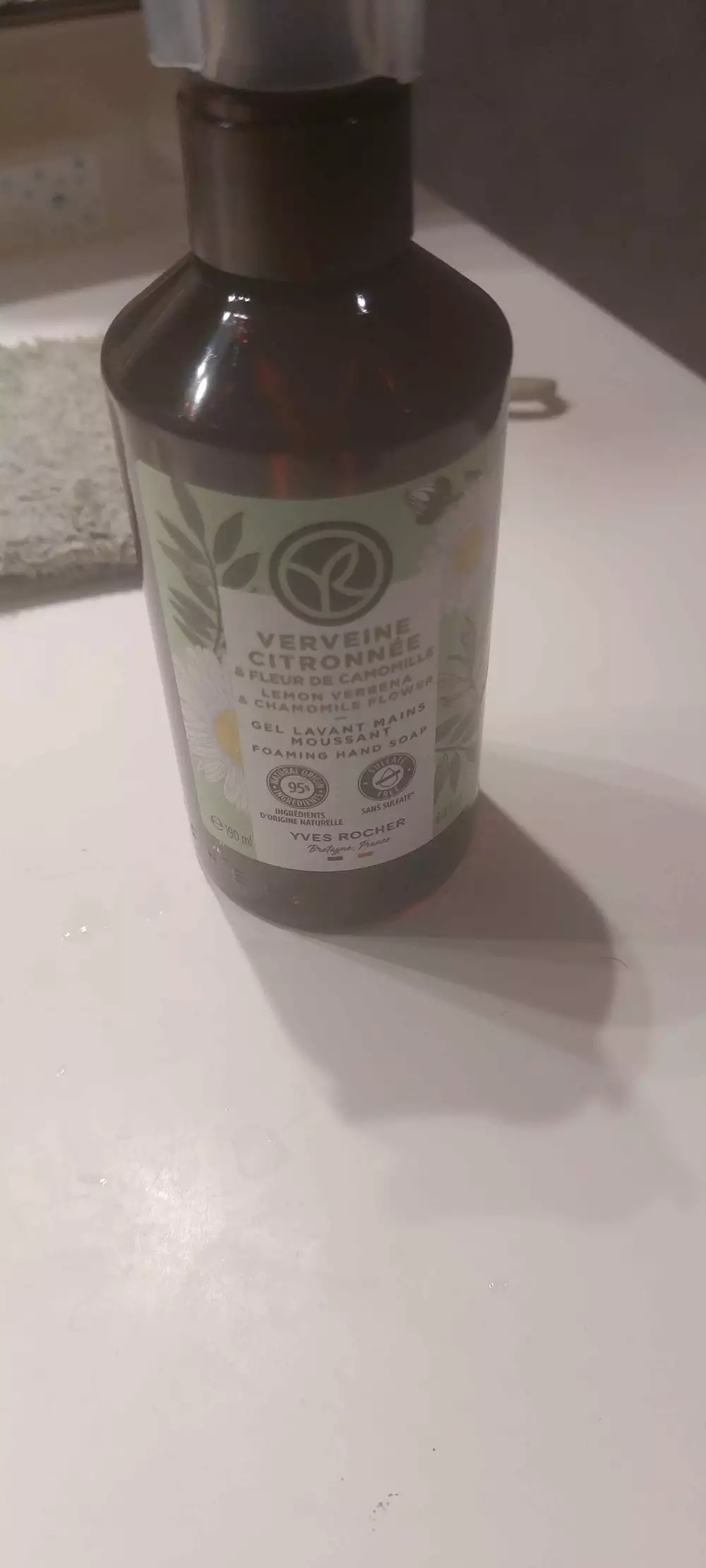 YVES ROCHER - Verveine citronnée - Gel lavant mains moussant