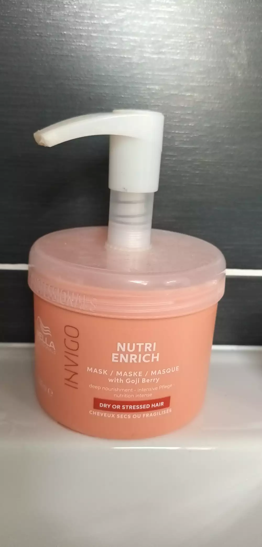 WELLA - Invigo nutri enrich -  Masque