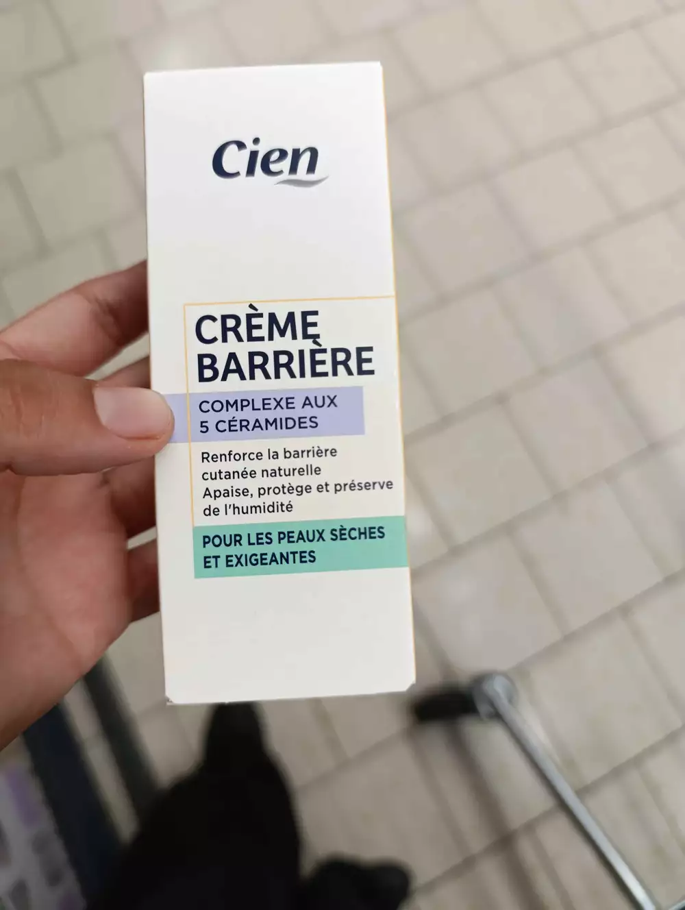 CIEN - Crème barrière pour les peau sèches et exigeantes