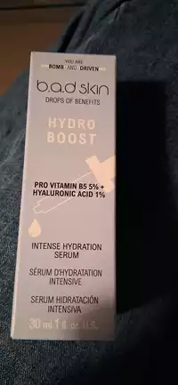B.A.D SKIN - Hydro boost - Sérum d'hydratation intensive