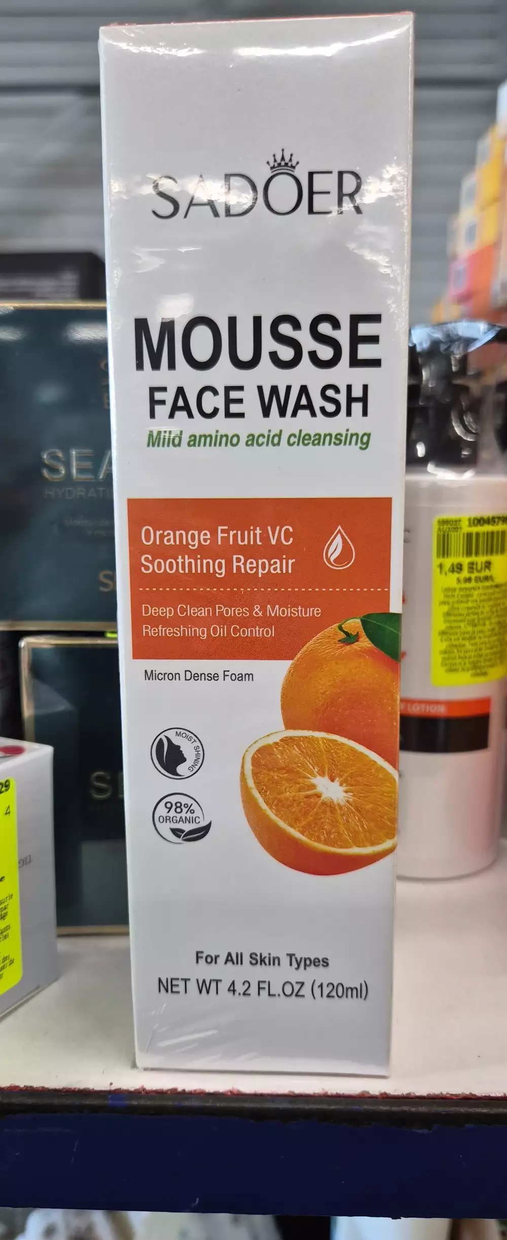 SADOER - Mousse face wash