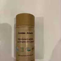 COMME AVANT - Déodorant solide au beurre de Cacao