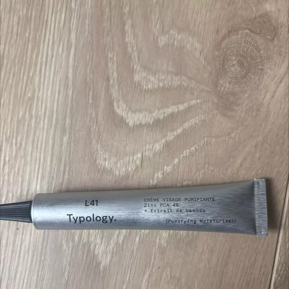 TYPOLOGY - L41 - Crème visage purifiante zinc PCA 4%