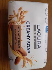 LACURA - Creamy soap with oat extract & almond oil