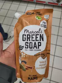 MARCEL GREEN SOAP - Gel lavant mains bois de santal & cardamome