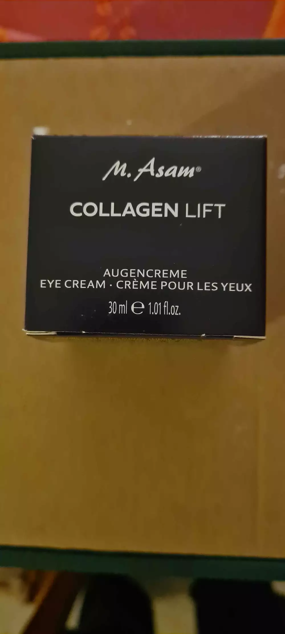 M. ASAM - Collagen lift - Crème pour les yeux 