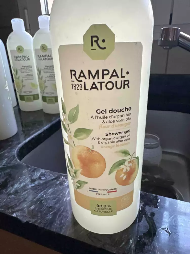 RAMPAL LATOUR - Gel douche fleur d'oranger