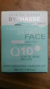 BYPHASSE - Crème visage lift instant jeunesse q10 - soin de jour