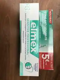 ELMEX - Sensitive professional - Dentifrice pour un soulagement immédiat