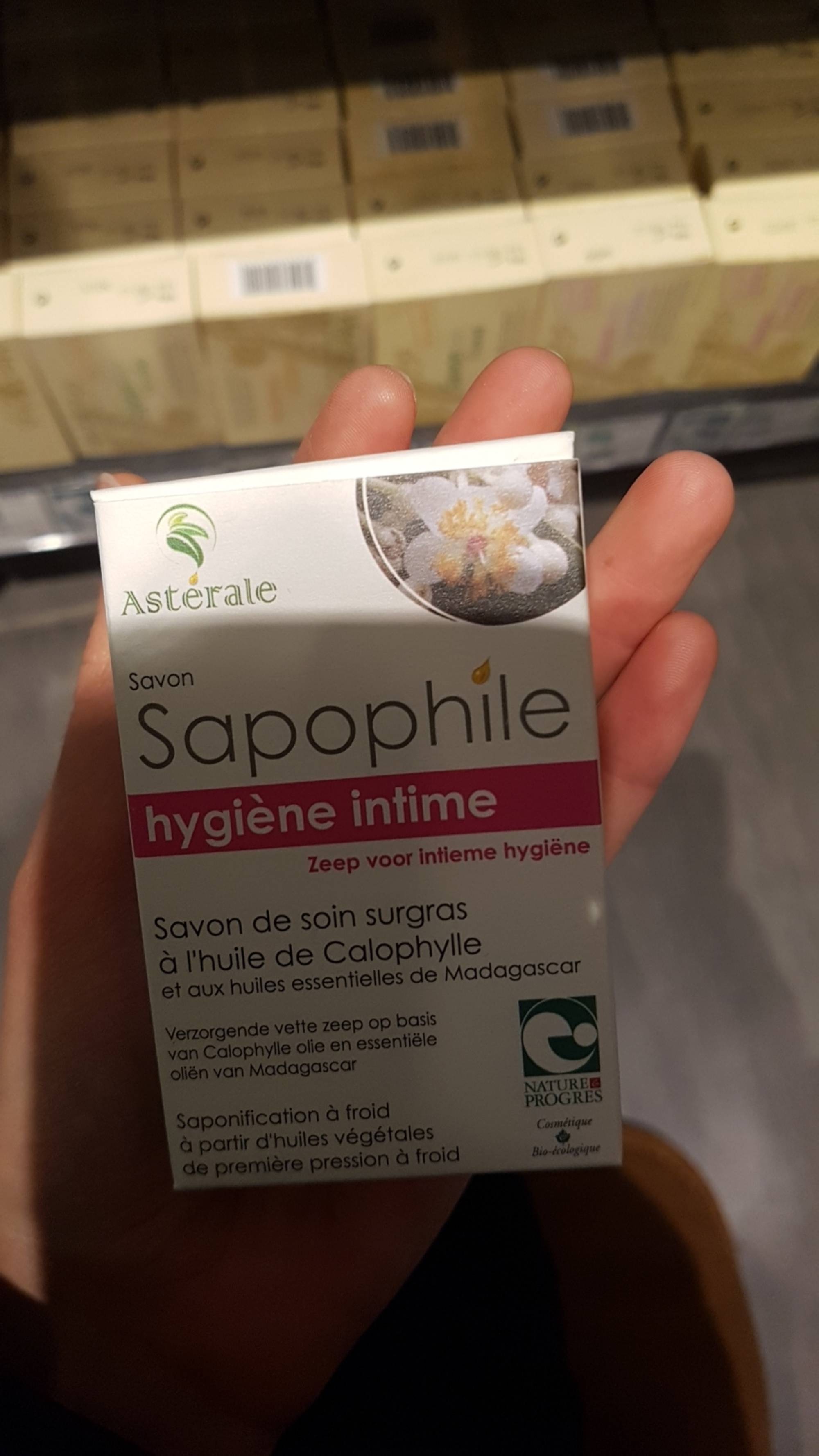 ASTÉRALE - Savon Sapophile hygiène intime