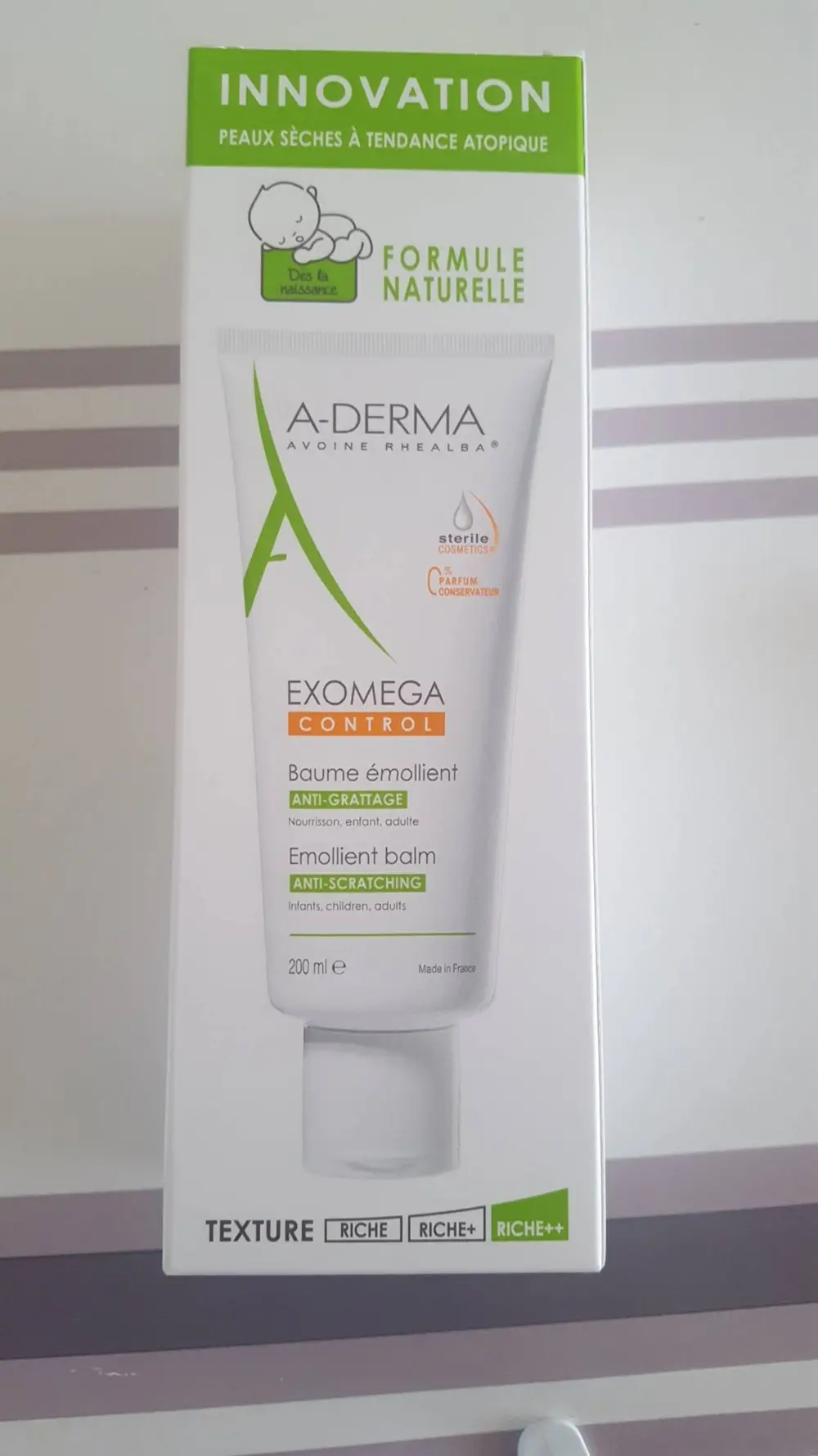 A-DERMA - Exomega Control - Baume émollient anti-grattage