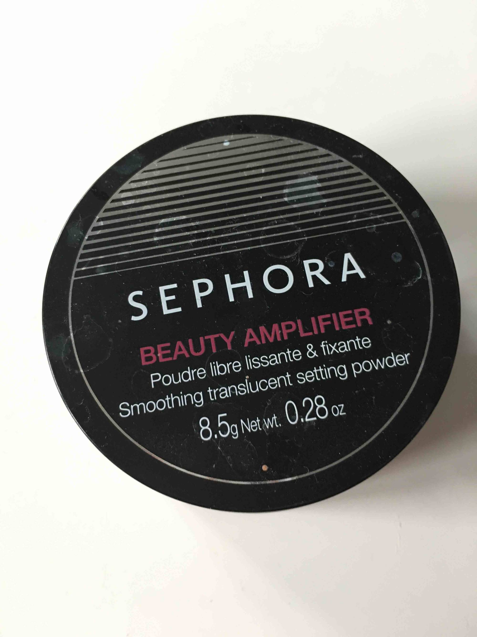 SEPHORA - Beauty amplifier - Poudre libre lissante et fixante incolore