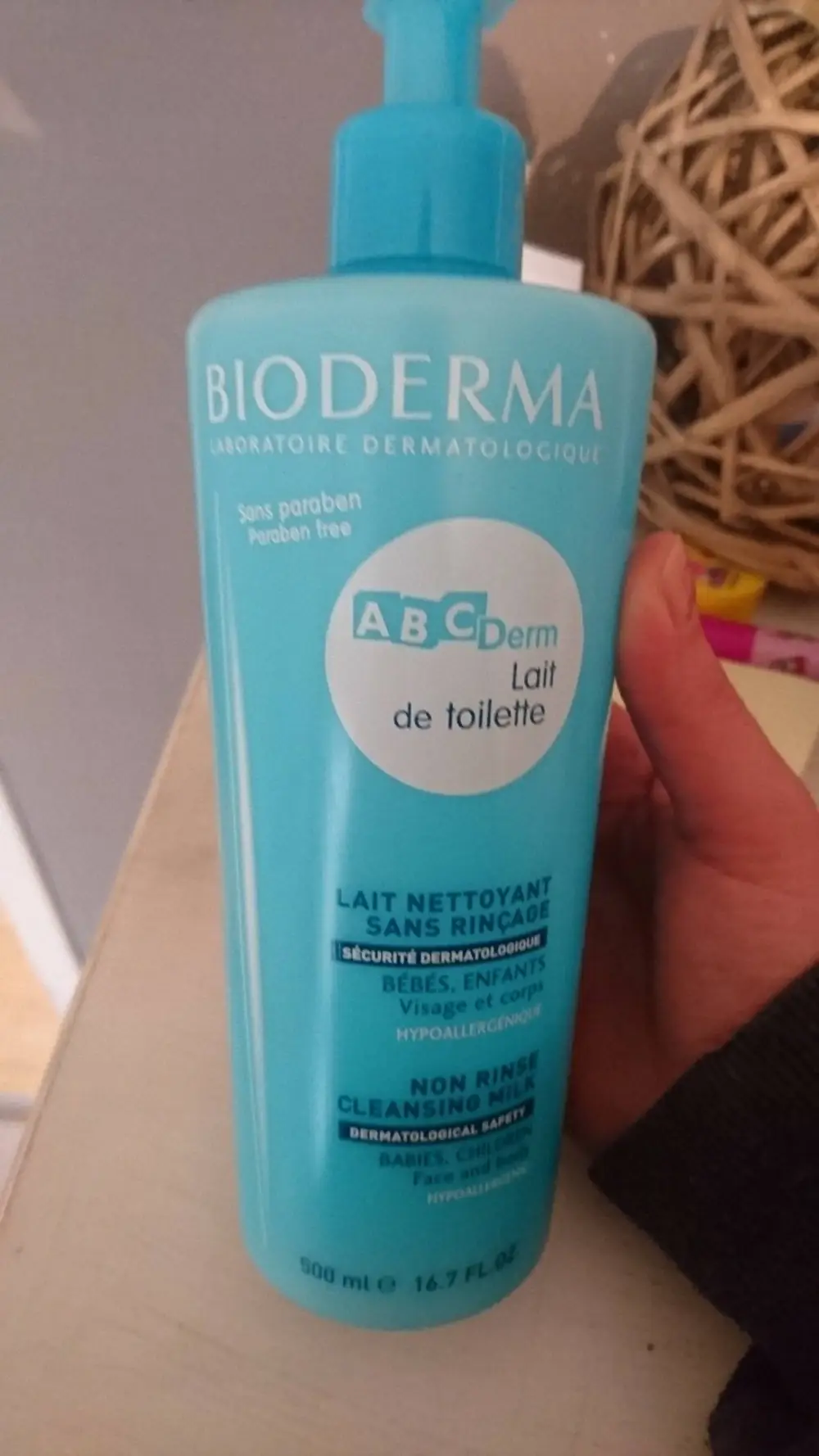 BIODERMA - ABCDerm  - Lait de toilette