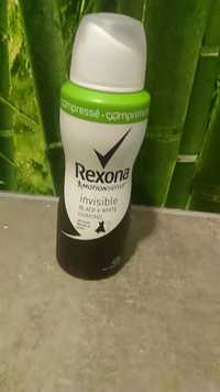 REXONA - Compressé - Déodorant invisible black + white diamond