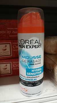 L'ORÉAL - Men Expert Mousse de rasage sans alcool Hydra Sensitive