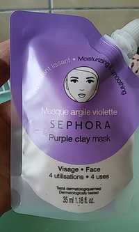 SEPHORA - Masque argile violette