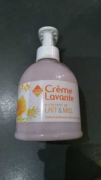 LEADER PRICE - Crème lavante à l'extrait de lait & miel