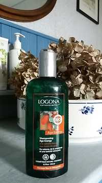 LOGONA - Age energy - Shampooing caféine bio et baies de goji