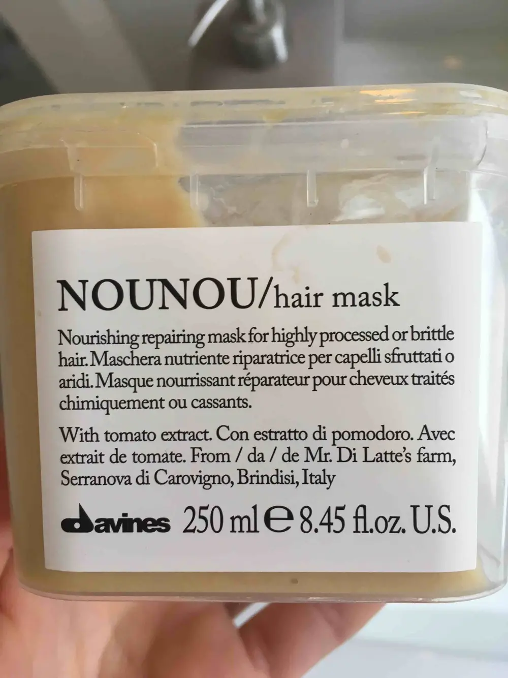 DAVINES - Nounou - Hair mask