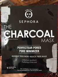 SEPHORA - The charcoal mask - Perfecteur pores - Masque tissu noir