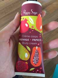 PEGGY SAGE - Crème corps grenade papaye