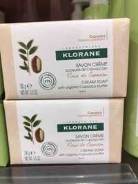 KLORANE - Savon crème au beurre de cupuaçu bio