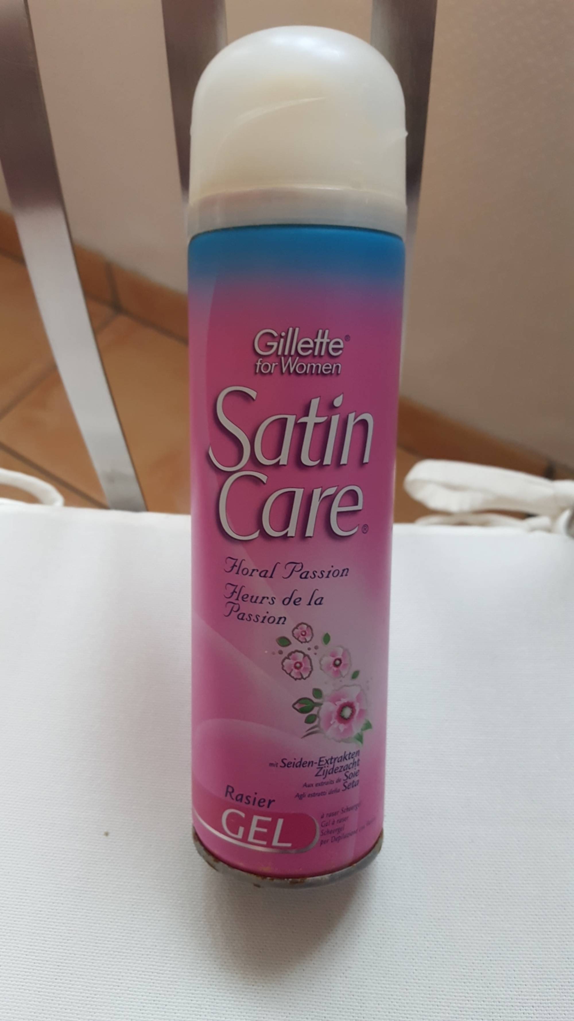 GILLETTE - For women satin care - Gel à raser