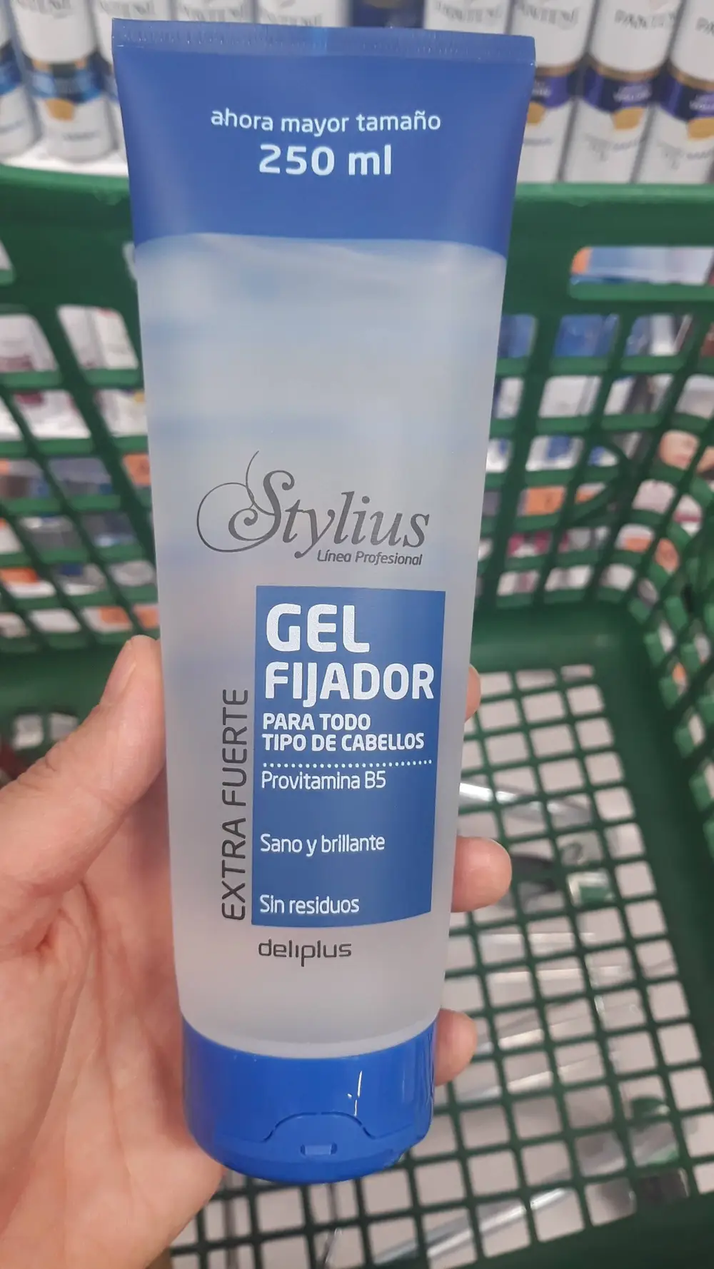 DELIPLUS - Stylius - Gel fijador extra fuerte