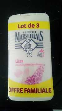 LE PETIT MARSEILLAIS - Lot de 3 - Douche crème extra doux