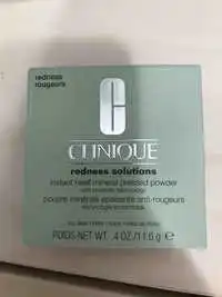 CLINIQUE - Poudre minérale apaisante anti-rougeurs