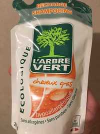 L'ARBRE VERT - Recharge shampooing cheveux gras