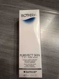 BIOTHERM - Purefect skin 2 in 1 - Masque argile et fossiles extracteur profond & micro exfoliant